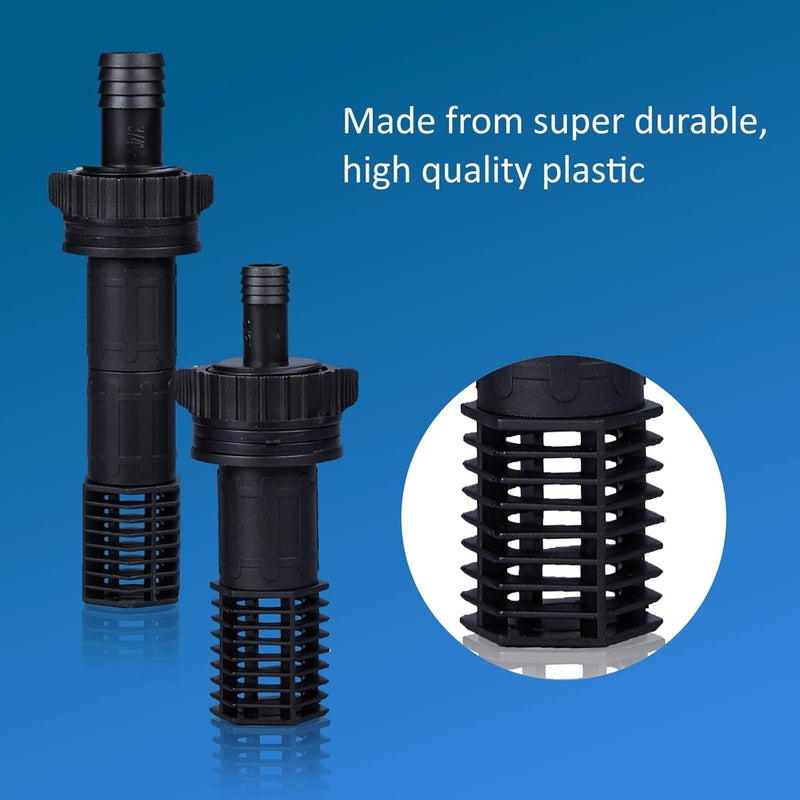 Toolazy Ebb & Flow Fitting Kit，Ebb and Flow Fitting Complete Kit Combo Set with 2 Extensions Used for hydroponics, Tidal Irrigation,Aeroponic,Flood and Drain and drip Irrigation Systems - Image 3